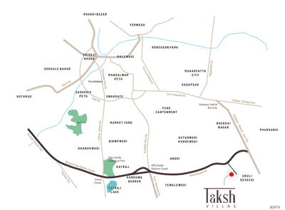 Project Image of 1597 Sq.ft 3 BHK Villa for sale in Uruli Devachi for Rs. 11000000