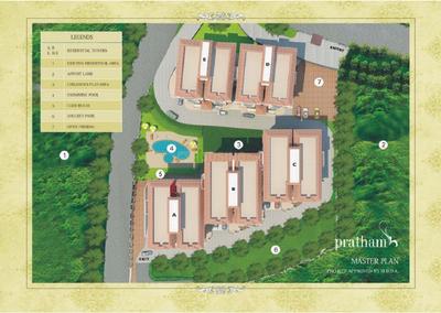 Project Image of 2000.0 - 2150.0 Sq.ft 2 BHK Apartment for buy in CRS Pratham Premium Valley