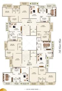 Project Image of 241.22 - 820.61 Sq.ft 1 RK Apartment for buy in Vivek Swamini Heights