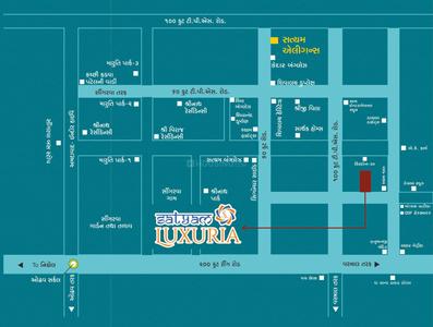 Project Image of 613.22 - 852.39 Sq.ft 2 BHK Apartment for buy in Shree Balaji Satyam Luxuria