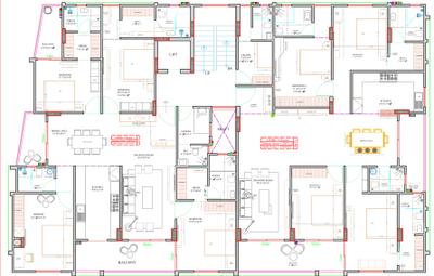 Project Image of 2680.0 - 2770.0 Sq.ft 4 BHK Apartment for buy in Sagar Luxurious Mansion