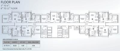 Project Image of 390.19 - 395.47 Sq.ft 1 BHK Apartment for buy in Paranjape Blue Ridge The Lofts