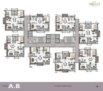 Project Image of 1340.0 - 2080.0 Sq.ft 2 BHK Apartment for buy in Vertex Viraat