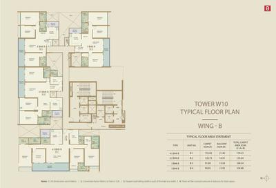 Project Image of 600.41 - 1875.0 Sq.ft 2 BHK Apartment for buy in Bramha The Collection
