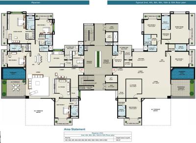 Project Image of 0.0 - 3565.76 Sq.ft 4 BHK Apartment for buy in Suyojit Viridian Vallis Phase 1 D4 Otio