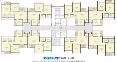 Project Image of 720.0 - 845.0 Sq.ft 2 BHK Apartment for buy in VTP Sierra
