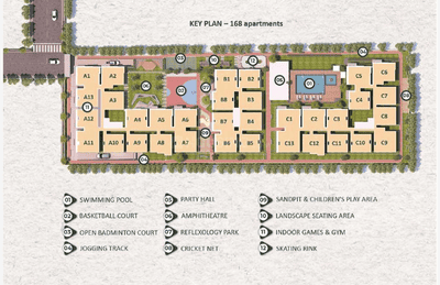 Project Image of 776.7 - 959.1 Sq.ft 2 BHK Apartment for buy in Shubankara Innovative Palacia