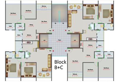 Project Image of 495.79 - 612.57 Sq.ft 2 BHK Apartment for buy in Shivam Vatika