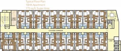 Project Image of 672.0 - 775.0 Sq.ft Studio Studio Apartment for buy in AIPL Joy Street