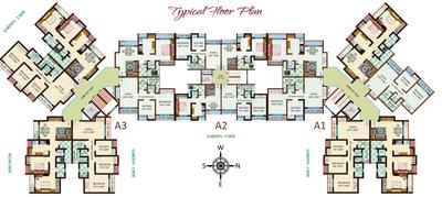 Project Image of 498.0 - 512.0 Sq.ft 2 BHK Apartment for buy in Al Mantasha Mountain Valley