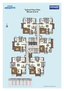 Project Image of 852.61 - 1675.0 Sq.ft 2 BHK Apartment for buy in Honer Aquantis