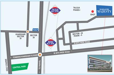 Project Image of 236.81 - 516.67 Sq.ft 1 RK Apartment for buy in Mahaavir Majesty Phase II