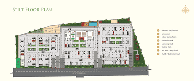 Project Image of 1451.0 - 1793.0 Sq.ft 3 BHK Apartment for buy in Pallavi Gardenia Block C