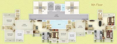 Project Image of 310.0 - 421.0 Sq.ft 1 BHK Apartment for buy in Unimont Coral