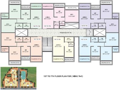 Project Image of 633.0 - 887.0 Sq.ft 1 BHK Apartment for buy in Panvelkar Optima