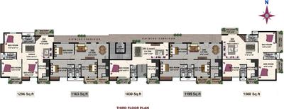 Project Image of 975.0 - 2294.0 Sq.ft 3 BHK Apartment for buy in Tranquil Towers