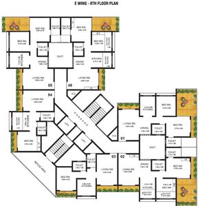 Project Image of 0.0 - 420.0 Sq.ft 2 BHK Apartment for buy in Mohan Willows I