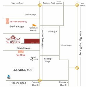 Project Image of 495.0 - 723.0 Sq.ft 1 BHK Apartment for buy in Shivsai Sai Rachana