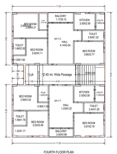 Project Image of 725.38 - 733.02 Sq.ft 3 BHK Apartment for buy in Sree Tulasi Paradise