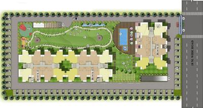 Project Image of 630.0 - 736.0 Sq.ft 2 BHK Apartment for buy in Skyline Grandprix Apartments