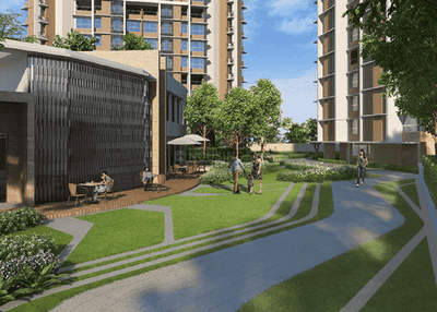 Project Image of 670.0 - 710.0 Sq.ft 2 BHK Apartment for buy in Kalpataru Paramount D