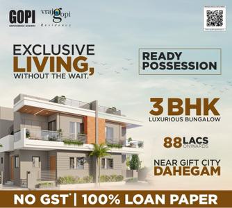 Project Image of 1350.0 - 3762.0 Sq.ft 3 BHK Villa for buy in Vraj Gopi Residency