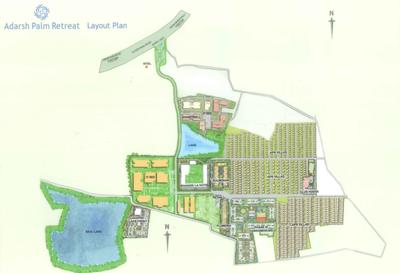 Project Image of 805.0 - 1860.0 Sq.ft 2 BHK Apartment for buy in Adarsh Palm Retreat Mayberry Phase 1
