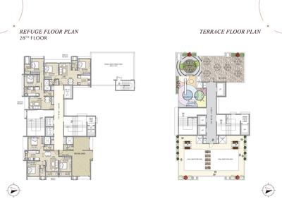 Project Image of 601.0 - 783.0 Sq.ft 2 BHK Apartment for buy in Oxford Navrang Atlantis