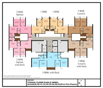 Project Image of 408.7 - 866.5 Sq.ft 1 BHK Apartment for buy in Satyam Trinity Towers