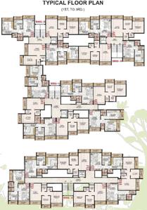 Project Image of 309.0 - 317.0 Sq.ft 1 BHK Apartment for buy in Sai Krupa Hill View Residency