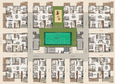 Project Image of 747.0 - 1496.0 Sq.ft 2 BHK Apartment for buy in Rami Reddy Laxmi Ram Haran