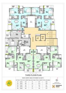 Project Image of 683.83 - 1073.48 Sq.ft 2 BHK Apartment for buy in Badhekar Harshada CHSL
