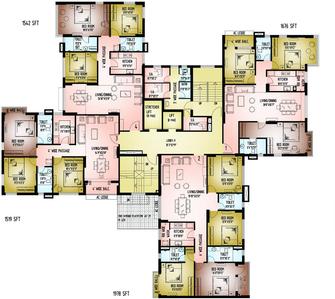 Project Image of 1437.0 - 2121.0 Sq.ft 3 BHK Apartment for buy in Forum Pravesh