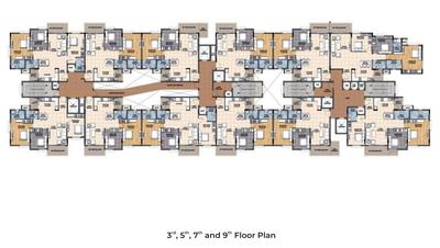 Project Image of 1195.0 - 1680.0 Sq.ft 2 BHK Apartment for buy in Sparkle Realty The Marquise