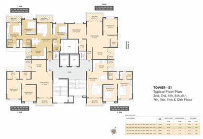 Project Image of 786.0 - 1360.0 Sq.ft 2 BHK Apartment for buy in Bramha Skycity