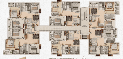 Project Image of 1003.0 - 1239.0 Sq.ft 2 BHK Apartment for buy in Royal Aura