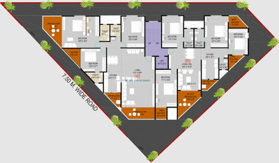 Project Image of 1382.0 - 2125.0 Sq.ft 3 BHK Apartment for buy in SL Abhilasha Niti
