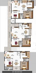 Project Image of 1360.0 - 1400.0 Sq.ft 2 BHK Apartment for buy in SR DNR Elegance