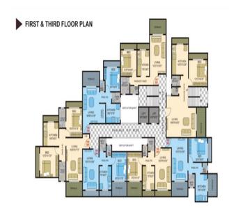 Project Image of 630.0 - 985.0 Sq.ft 1 BHK Apartment for buy in Sai Raj Vaishnavi Park Phase II