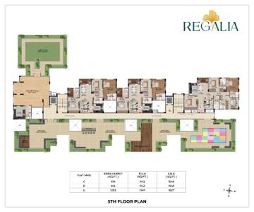Project Image of 1387.0 - 1971.0 Sq.ft 3 BHK Apartment for buy in Regalia