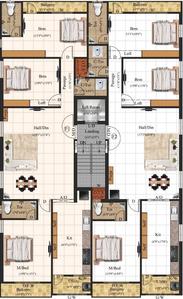 Project Image of 1476.0 - 1482.0 Sq.ft 3 BHK Apartment for buy in AVR PANSY