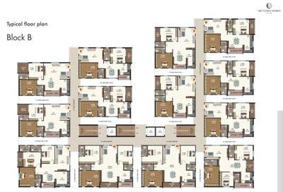 Project Image of 1176.0 - 1697.0 Sq.ft 2 BHK Apartment for buy in Sri Vathsas Sterling Abode