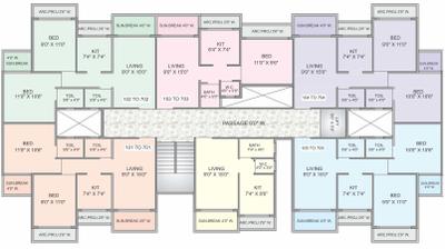 Project Image of 269.0 - 385.0 Sq.ft 1 BHK Apartment for buy in Panvelkar Optima Apartment