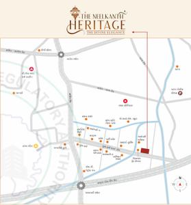 Project Image of 577.91 - 849.38 Sq.ft 2 BHK Apartment for buy in Nivaan The Neelkanth Heritage