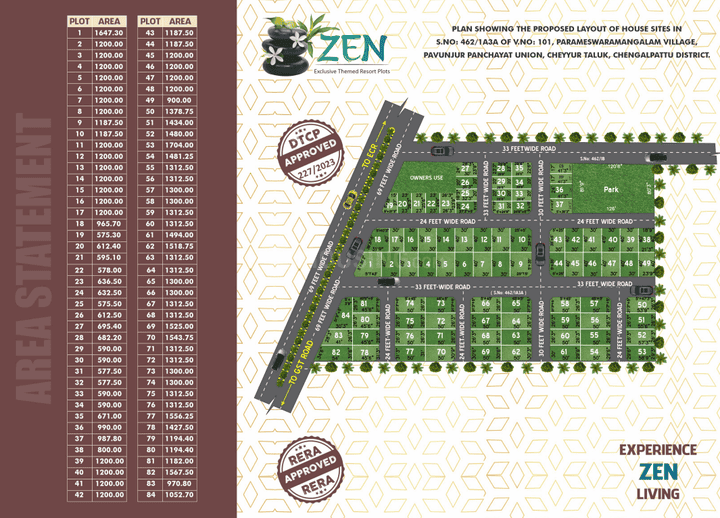 Zen Plots Site Plan 1