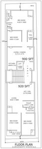 Project Image of 900.0 - 920.0 Sq.ft 2 BHK Apartment for buy in Saraswati Apartment 1