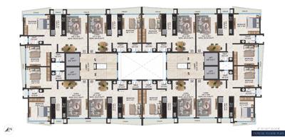 Project Image of 495.0 - 1190.0 Sq.ft 1 BHK Apartment for buy in Gami Pristine