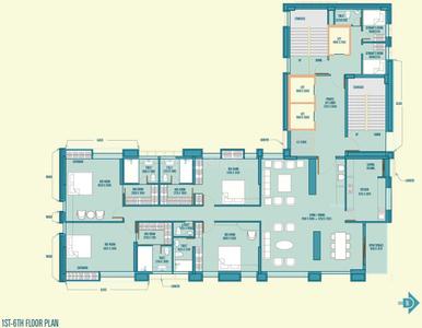Project Image of 0.0 - 4500.0 Sq.ft 4 BHK Apartment for buy in Saltee Sattvam