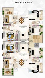 Project Image of 0.0 - 1115.14 Sq.ft 3 BHK Apartment for buy in RL Tridal Park Villa