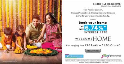 Project Image of 1200.0 - 4000.0 Sq.ft Residential Plot Plot for buy in Godrej Reserve Phase 1